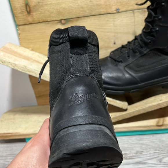 Danner Boots Men’s Size 11.5 D Lookout Side Zip 8” Tactical Work Boots Black - Picture 4 of 10